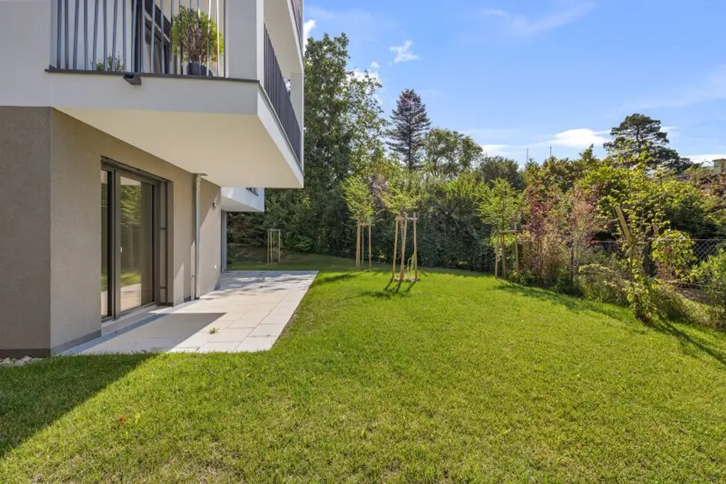 floé 225 - letzte freie Gartenwohnung: 3 Zimmerwohnung mit 3 Terrassen und 179m2 Eigengarten
