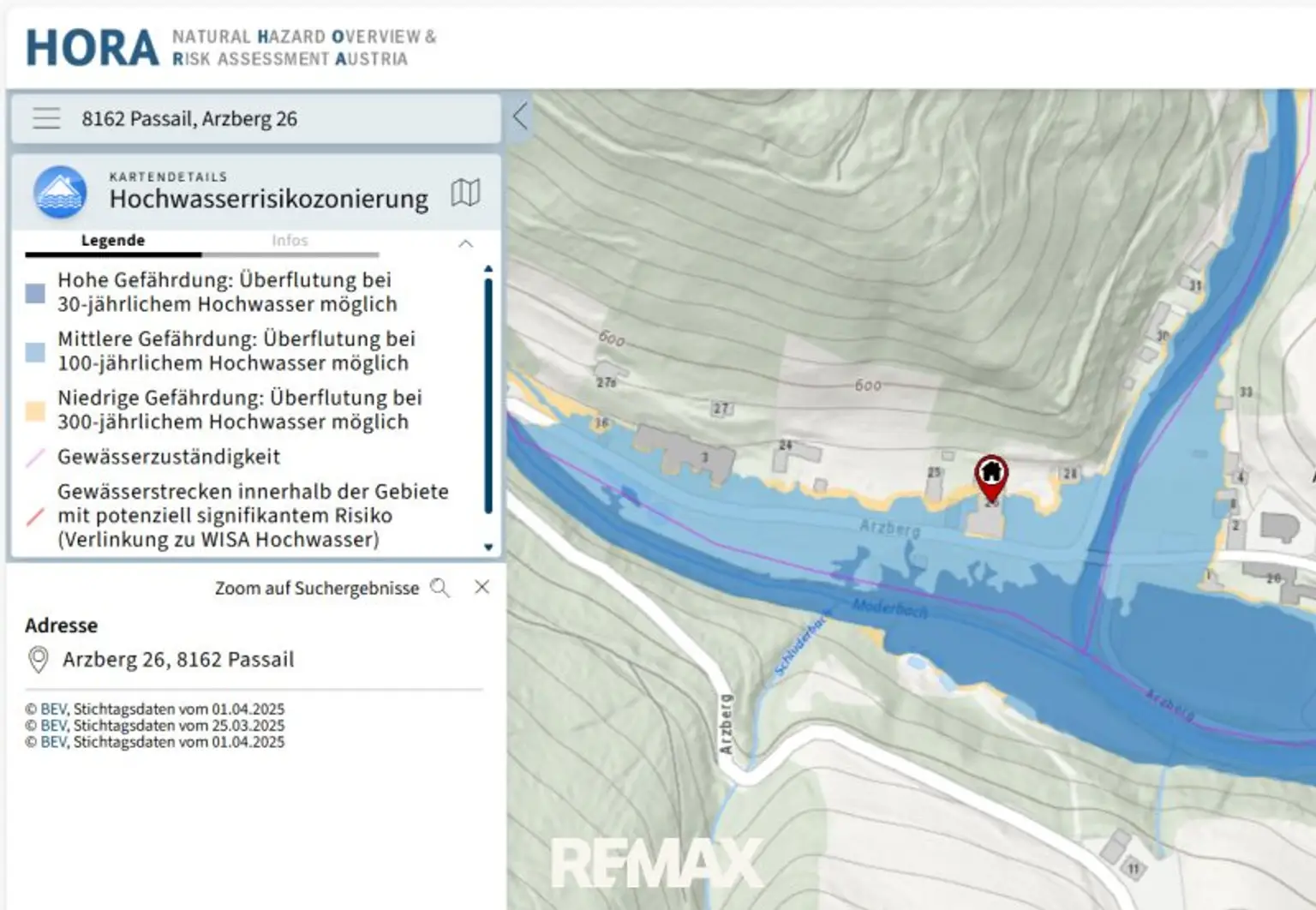 Hochwasserrisikozone