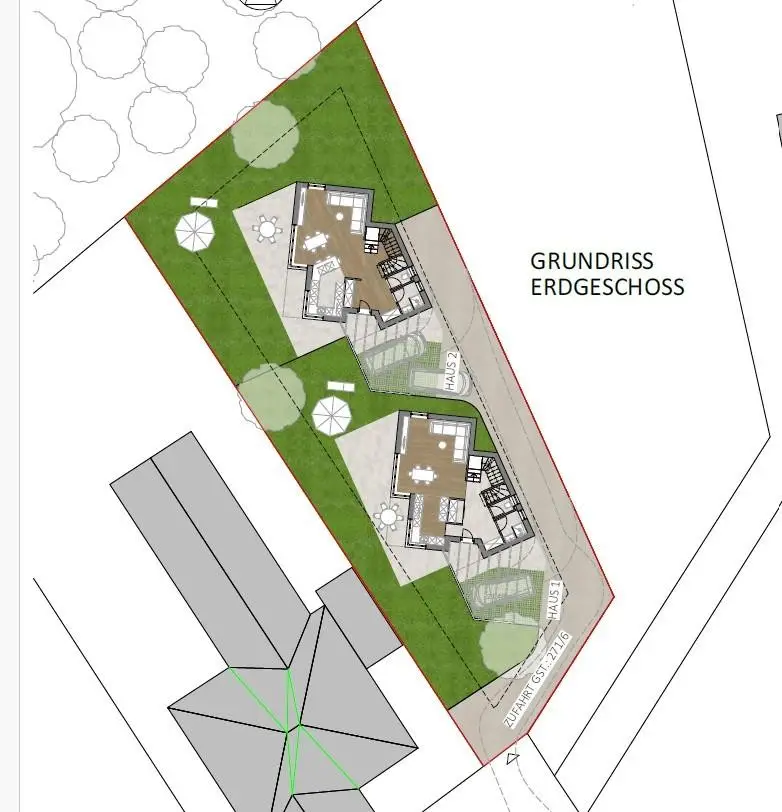 "Sollenau – Grundstück mit zwei Planungsvorschlägen!"