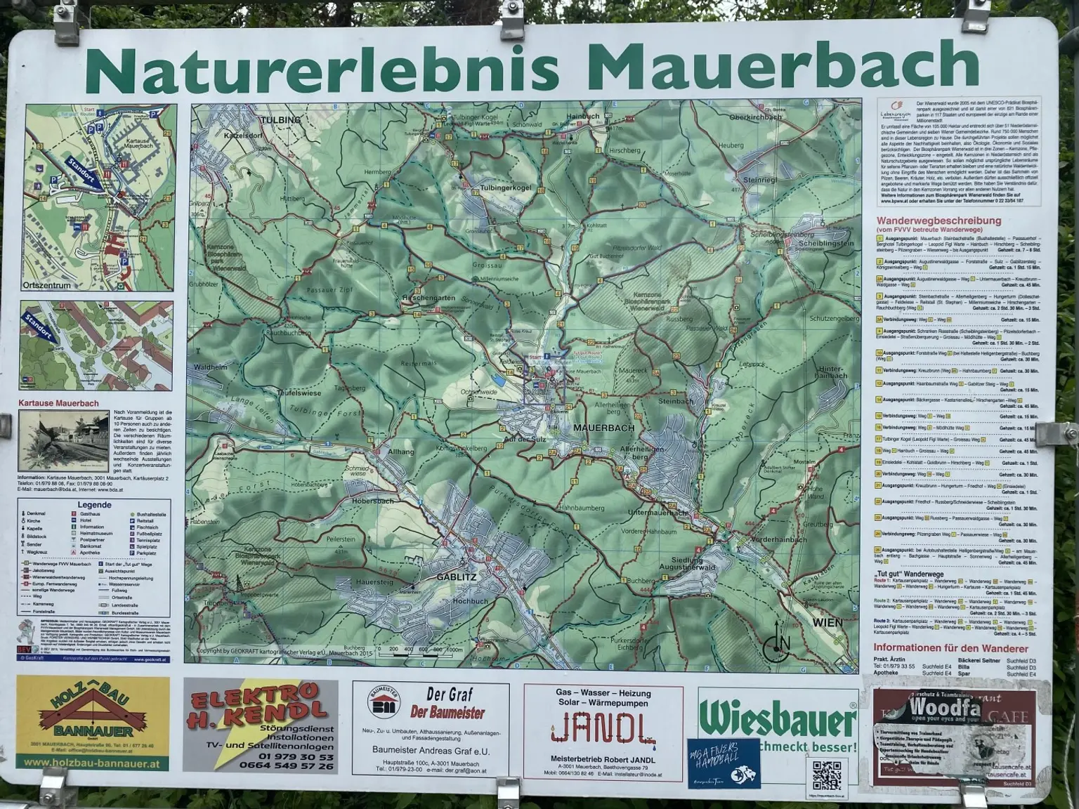 17 Mauerbachkarte
