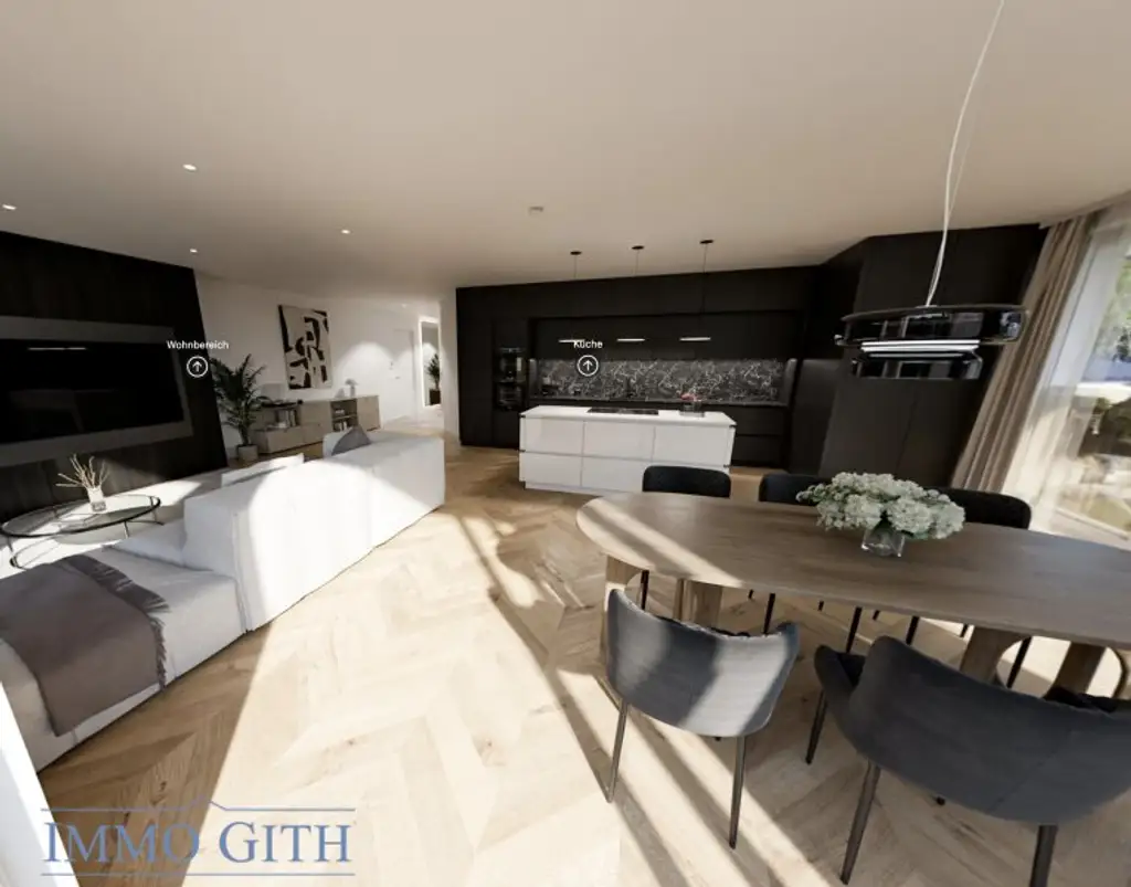 EXKLUSIVE CA. 171 m² GROSSE 4-ZIMMER-GARTENRESIDENZ MIT 27 m² TERRASSE & 229 m² PRIVATGARTEN IM REFUGIUM SONNBERG ZU KAUFEN!  – WOHNEN IN PERCHTOLDSDORFS BESTLAGE