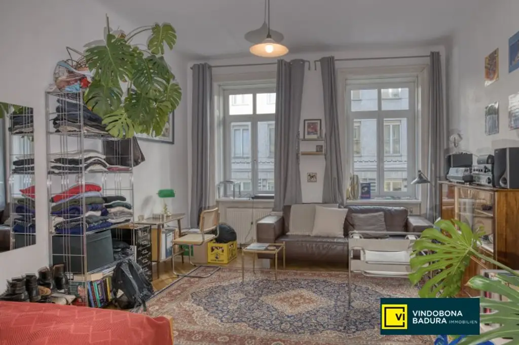 Stilvoller Altbau in der Neustiftgasse | 3-Zimmer-Wohnung mit optimaler Raumaufteilung