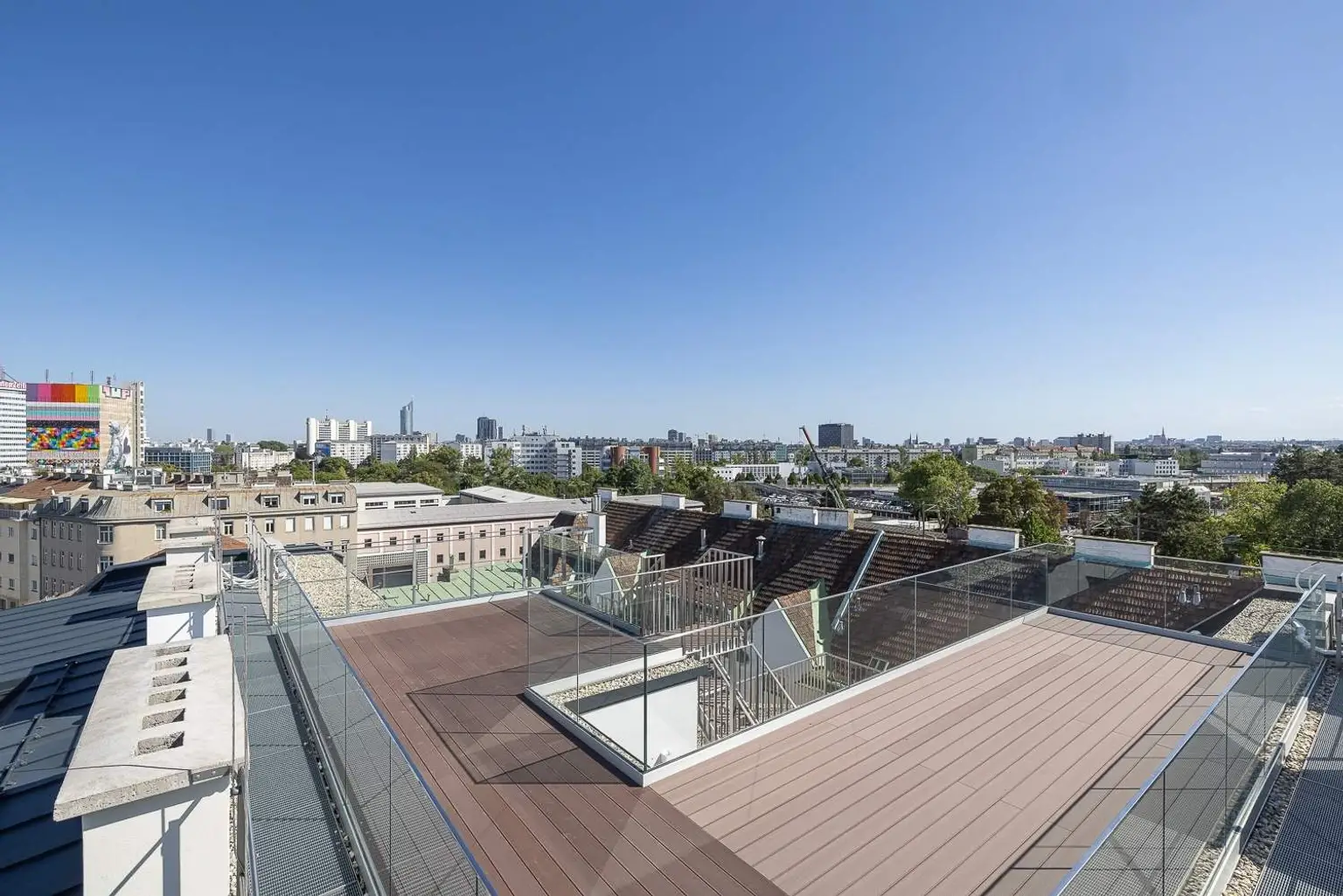 Blick Dach