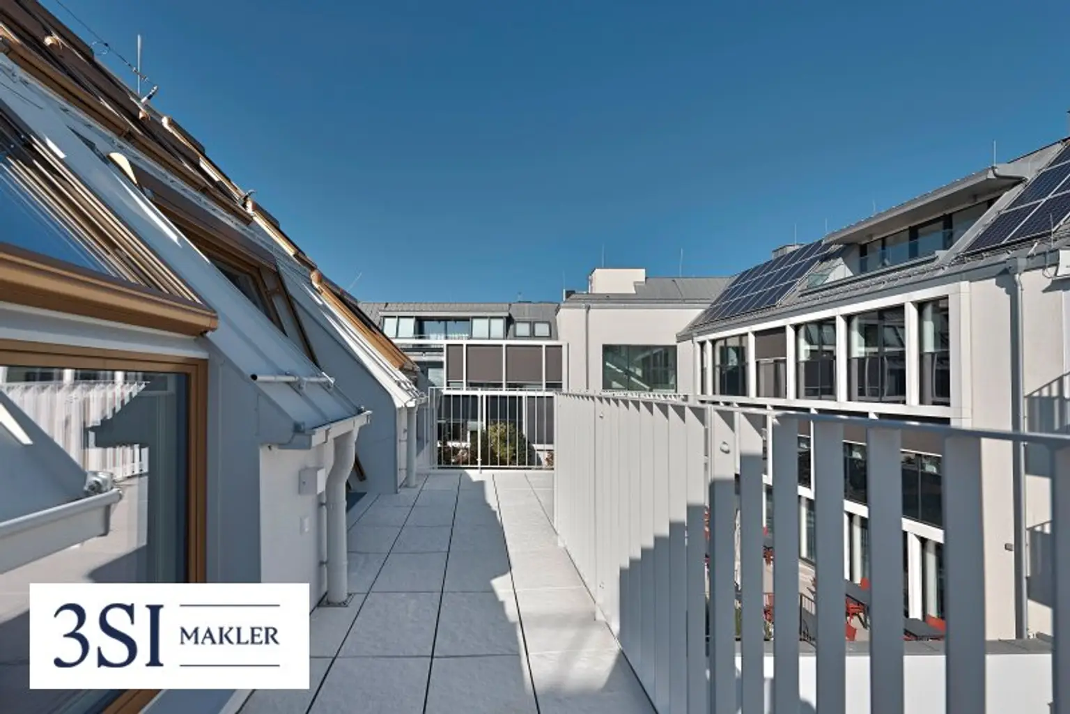 The Temptation: Einzigartige Dachgeschoßwohnung mit großen Freiflächen