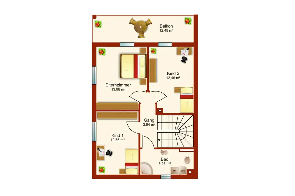 Neuwertige, moderne Doppelhaushälfte zum Verkauf