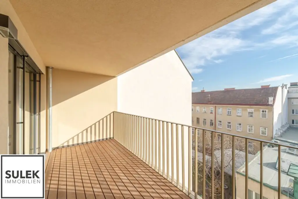 Großzügige 2 Zimmer Wohnung mit Loggia in hochwertigem Neubauprojekt ~ nähe Augarten & U-Bahn -  ab 1.9.2025