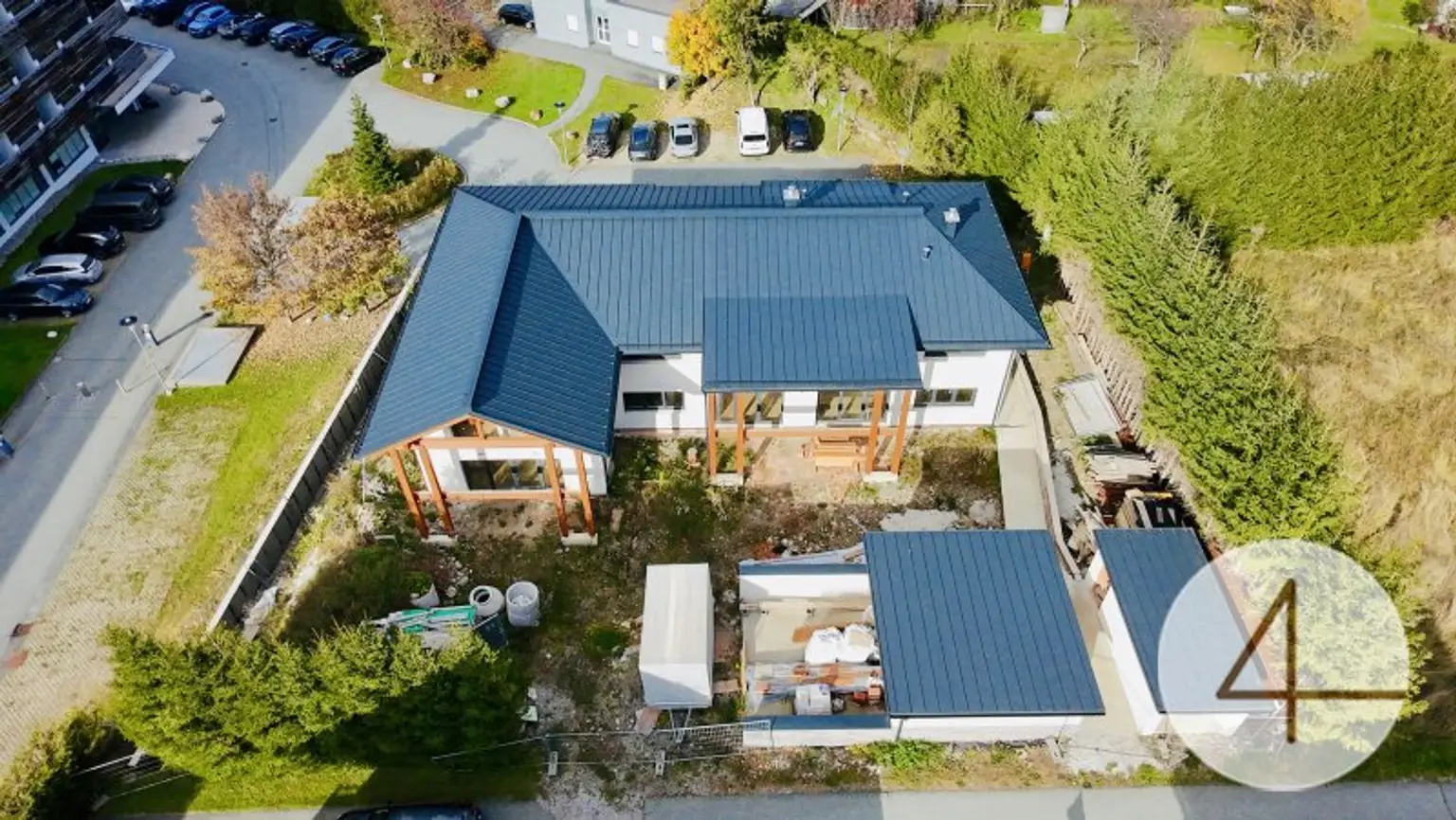 Green House Appartements - Wohnungspaket – direkt am Skilift Nassfeld  grüner Panoramablick - 28 PV-Panele - Stellplätze