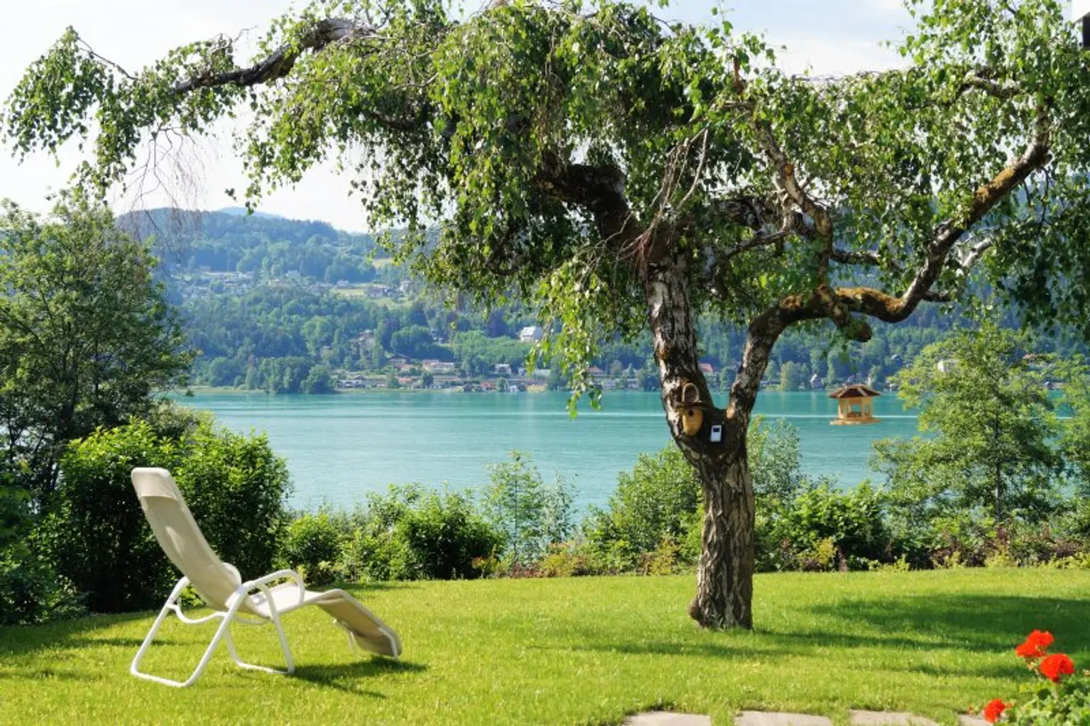 Miete in Wörtherseevilla mit Hallenbad/Sauna und Badeplatz!