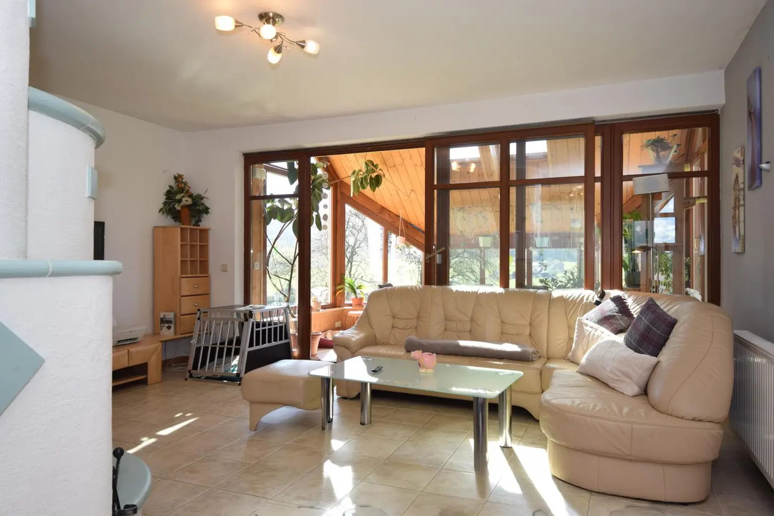 Blick in den Wintergarten