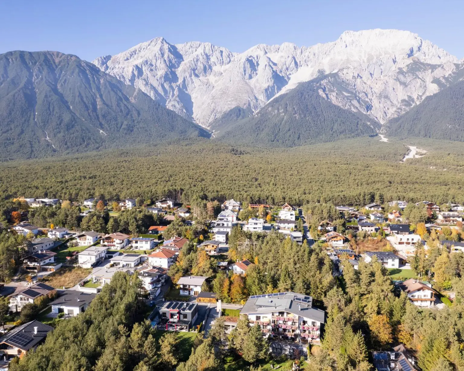 Mieminger Kette im Hintergrund