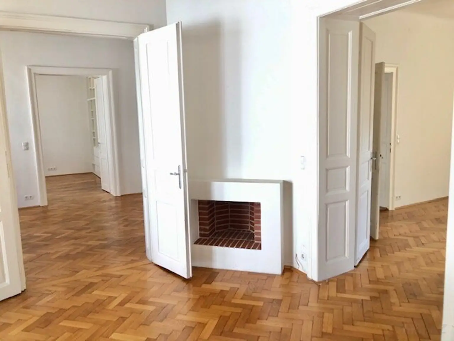 Flucht-Blick von Zimmer 2 bis 4
