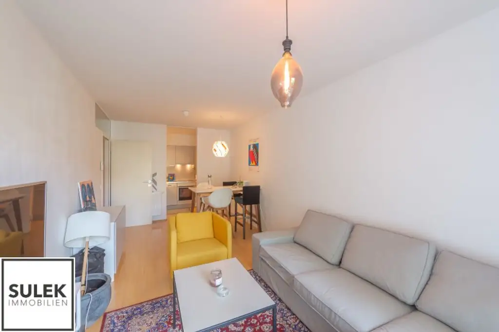 Grünblick in den Innenhof: helle 2-Zimmer Neubauwohnung ~ Kaiserstr. 68 ~ ab 1.1.26!!
