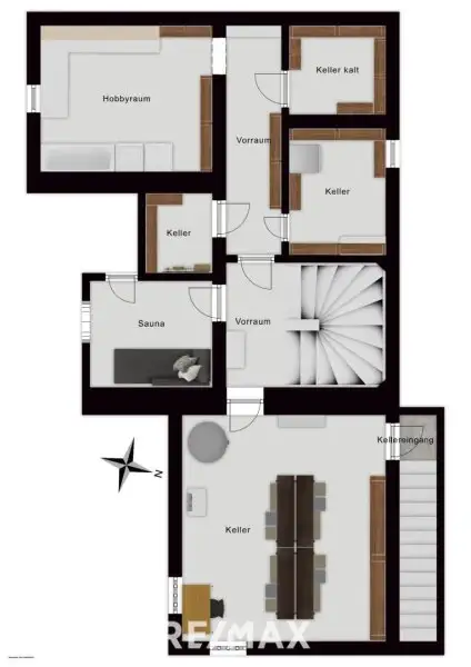 Grundriss Kellergeschoss