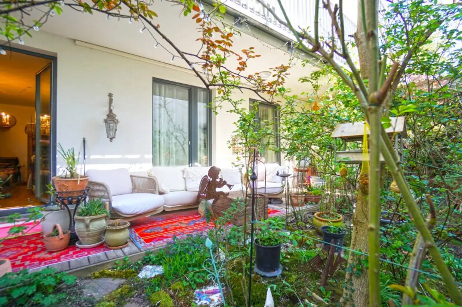 Garten Richtung Terrasse