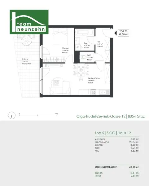 URBANES WOHNEN IN GRÜNER IDYLLE - IHR NEUES ZUHAUSE IN DER GREEN CITY