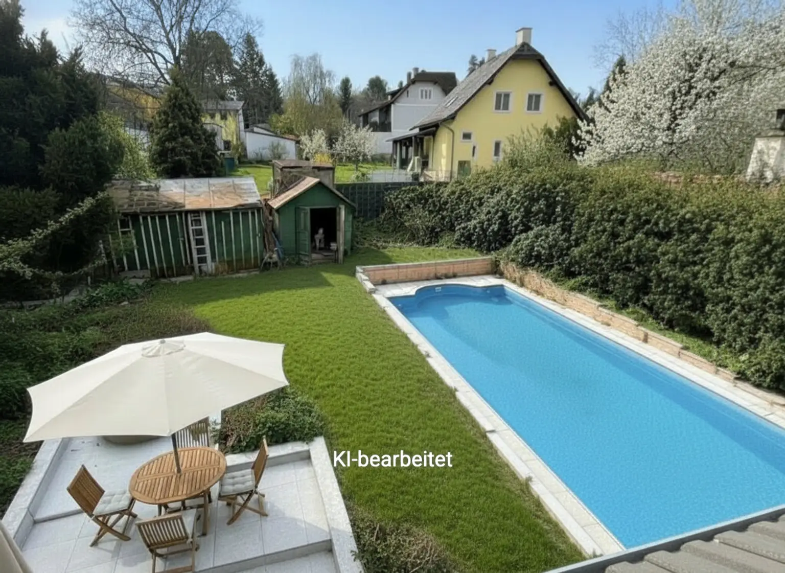 Charmantes Einfamilienhaus 155m², vollsaniert, Swimmingpool mit Überdachung in 3034 Hofstatt, €590.000