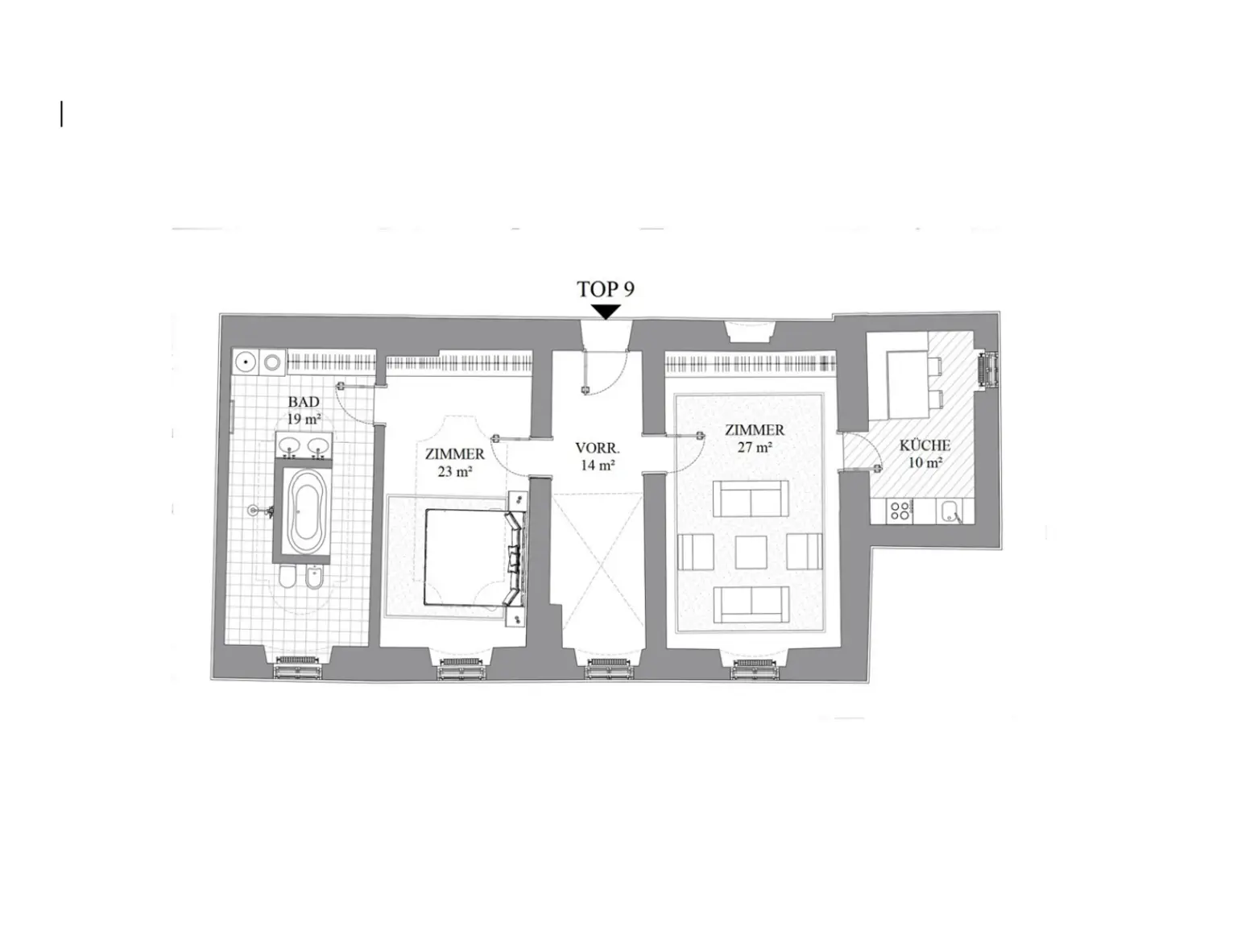 13. Eigentumswohnung 3400 Klosterneuburg
