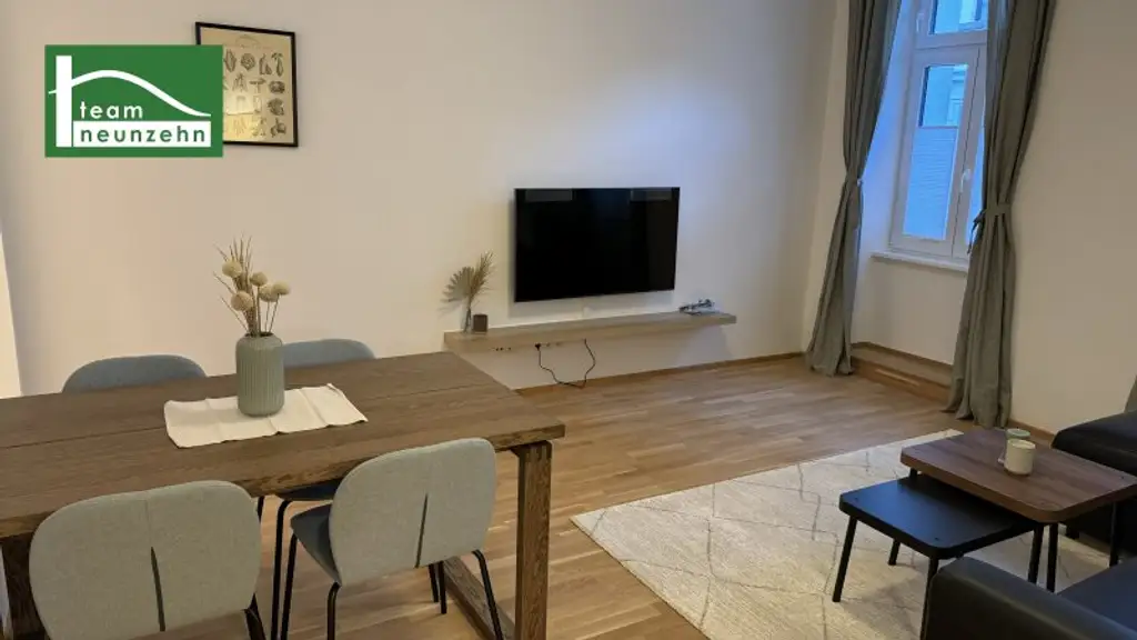 Möblierte 2 Zimmer Wohnung! - All inclusive Miete - U6 Nähe - 6 Monate befristet