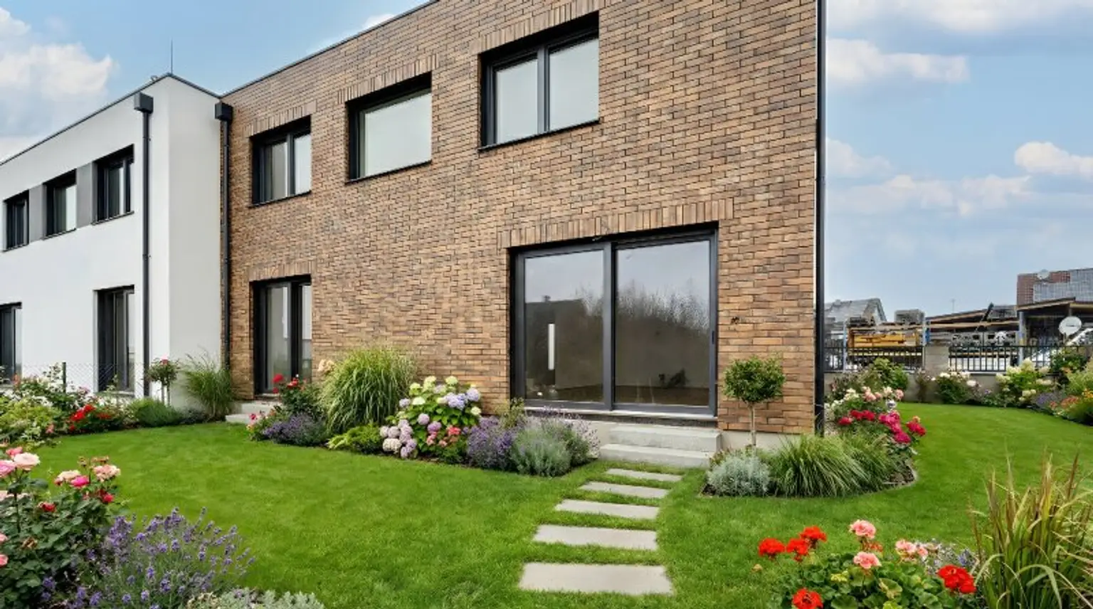 Gartenansicht Visualisiert