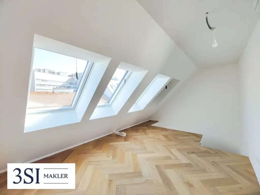 Exklusive 2-Zimmer Dachgeschosswohnung mit Terrasse und Balkon nahe AKH und St. Anna Kinderspital