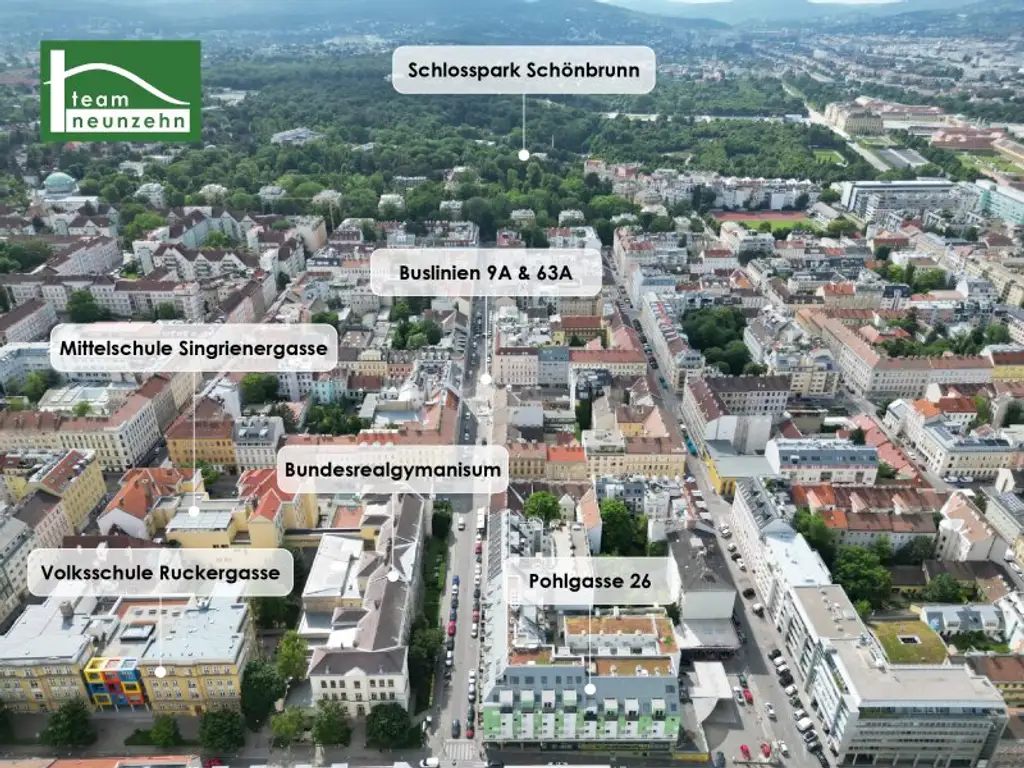 POHL26 – WOHNEN IN BESTLAGE NAHE SCHLOSSPARK SCHÖNBRUNN! - JETZT ZUSCHLAGEN