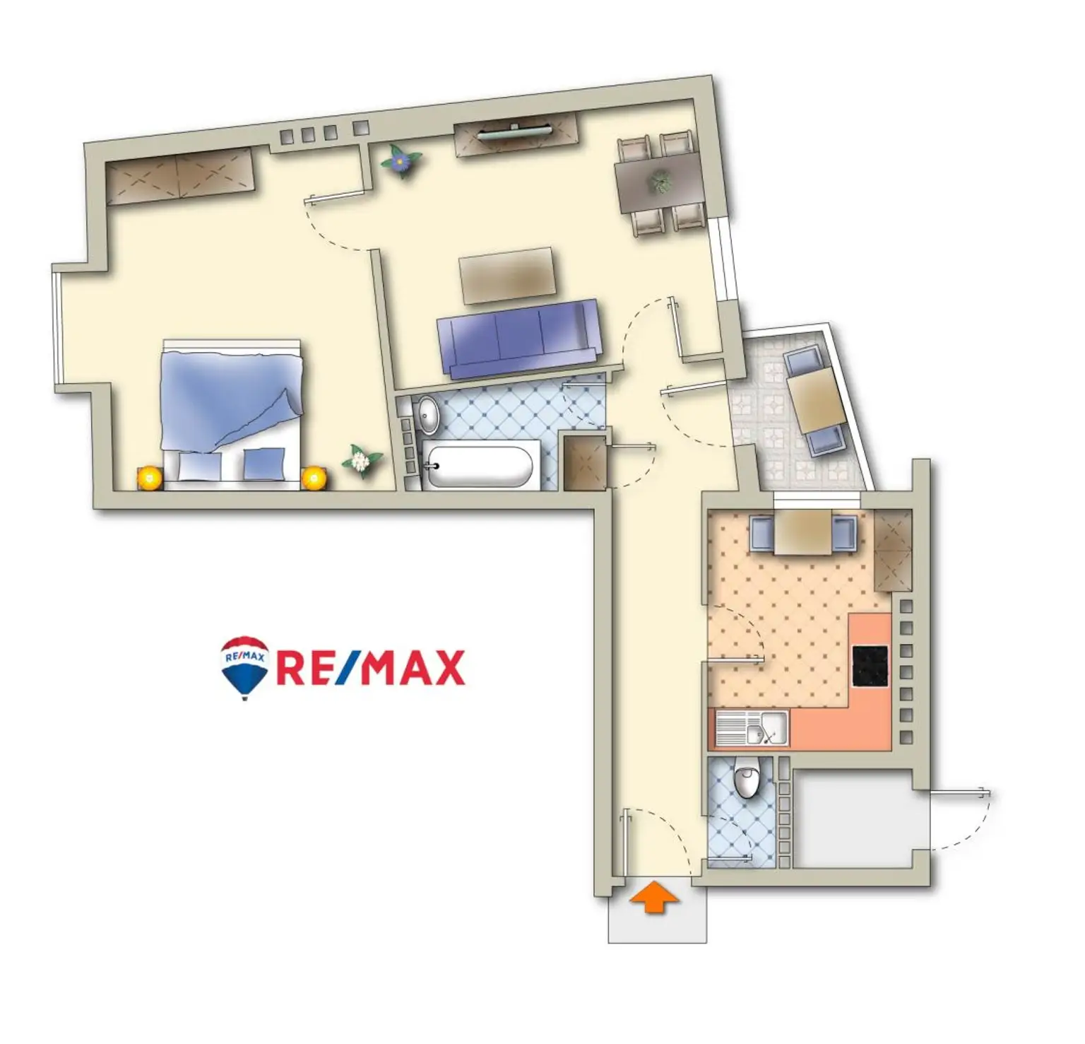 Charmante Eigentumswohnung mit Balkon in zentraler Lage von Graz!