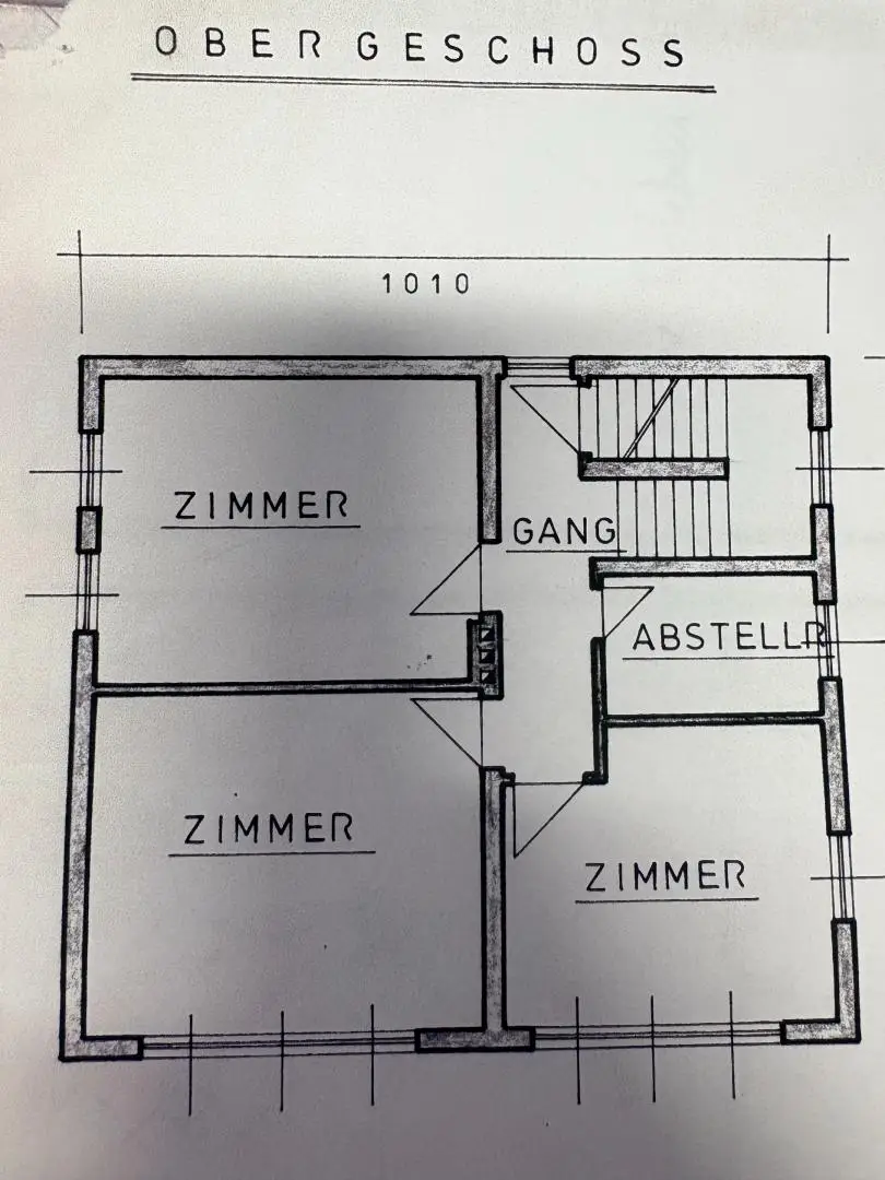 Grundrissplan OG