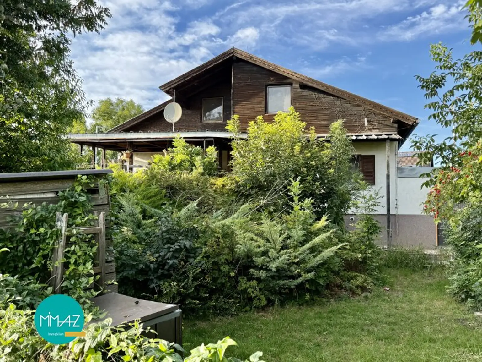 Viel Platz für neue Ideen! Einfamilienhaus mit großem Garten und Weitblick im Wiener Umland! Vielseitig nutzbar!