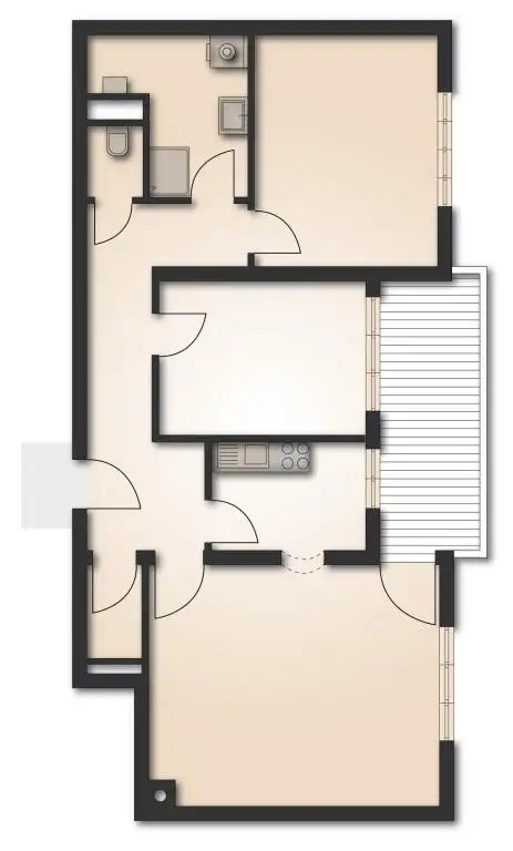 Helle & ruhige Wohnung mit Gemeinschaftsgarten
