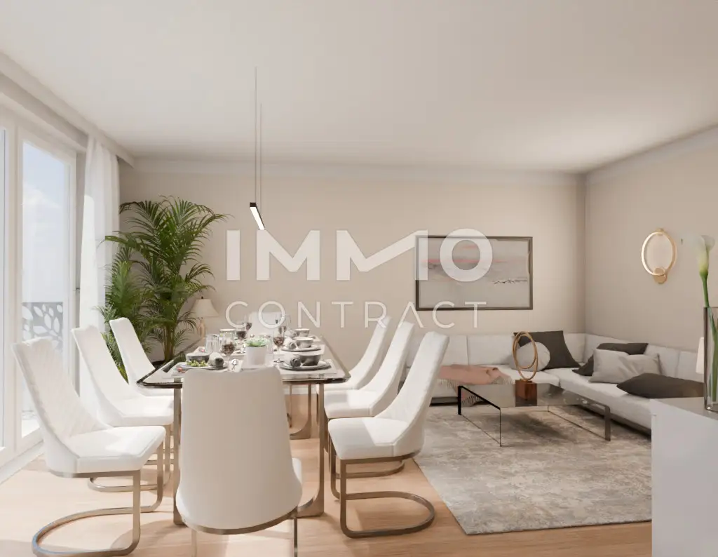 Drei Jahre keine Heizkosten bezahlen! Provisionsfreie Dreizimmer-Wohnung mit Balkon Mitten im 3.