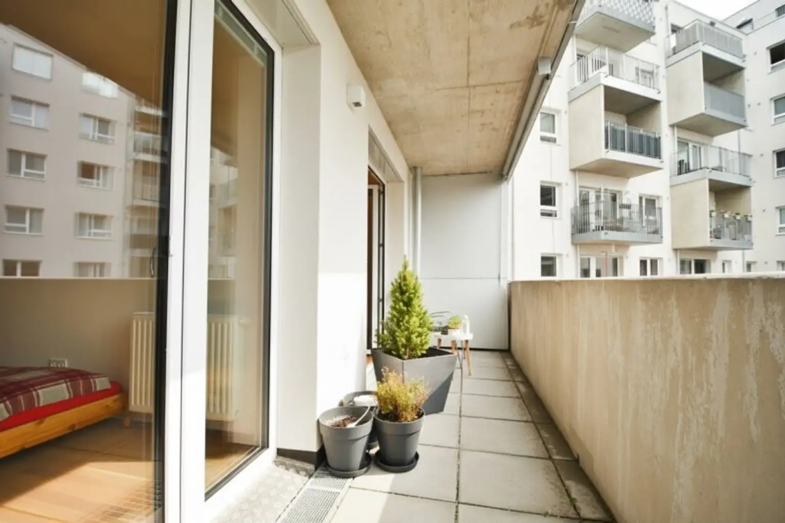 Charmante Neubauwohnung mit sonniger Loggia in Floridsdorf