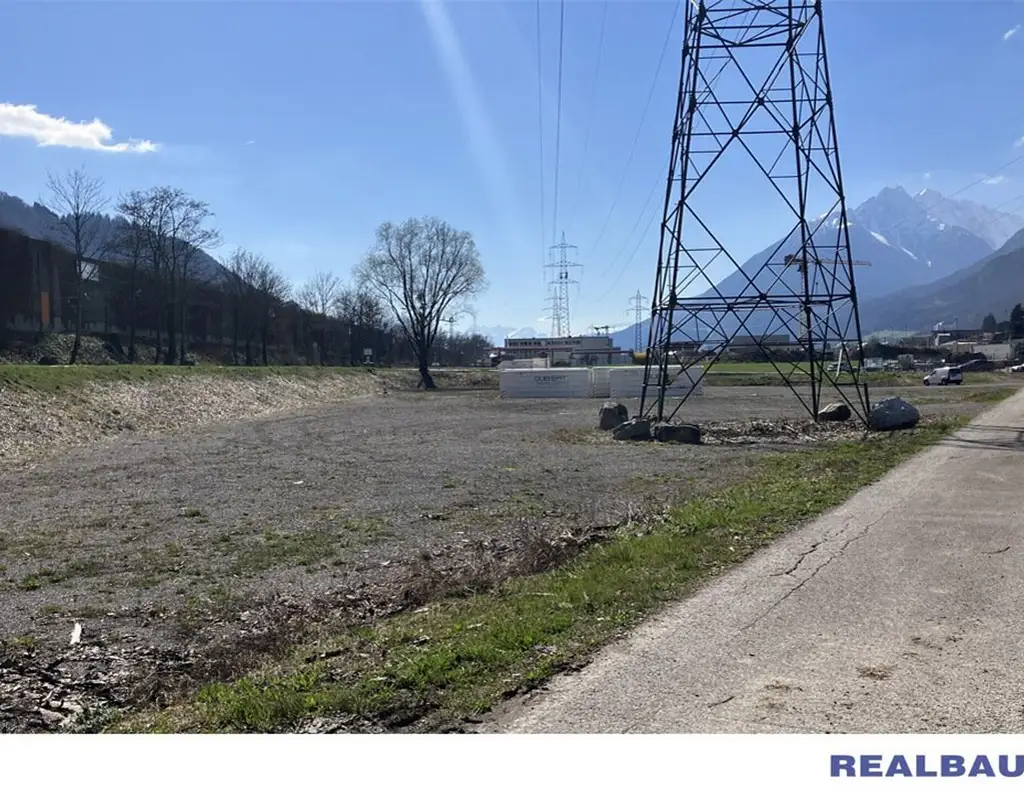 Ideales Baugrundstück für Ihren Betrieb in 6200 Jenbach, Nähe Autobahnanschluss A12 - TEILFLÄCHEN-Vergabe möglich !