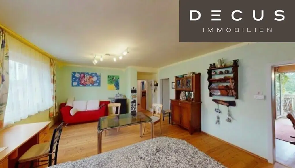 GROSSARTIGE FÜNFZIMMERWOHNUNG MIT SÜDBALKON