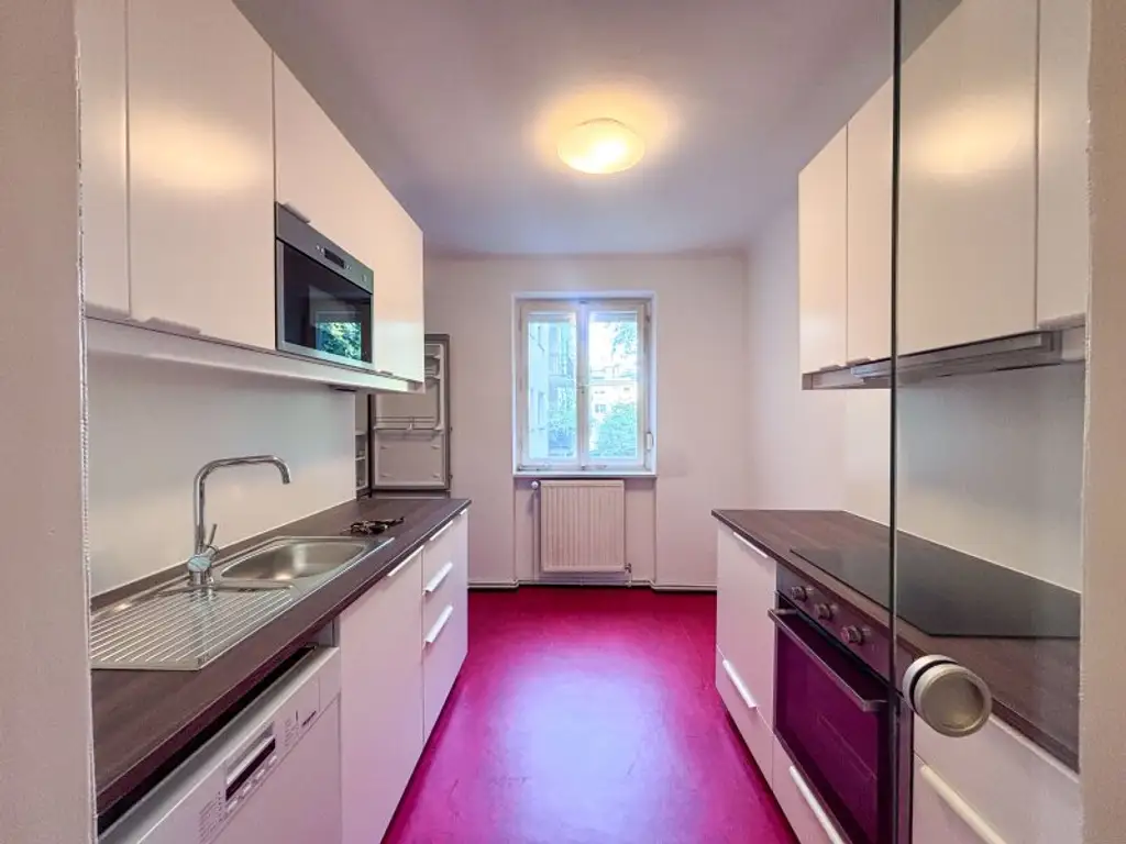 Ruhige Wohnung mit Grünblick