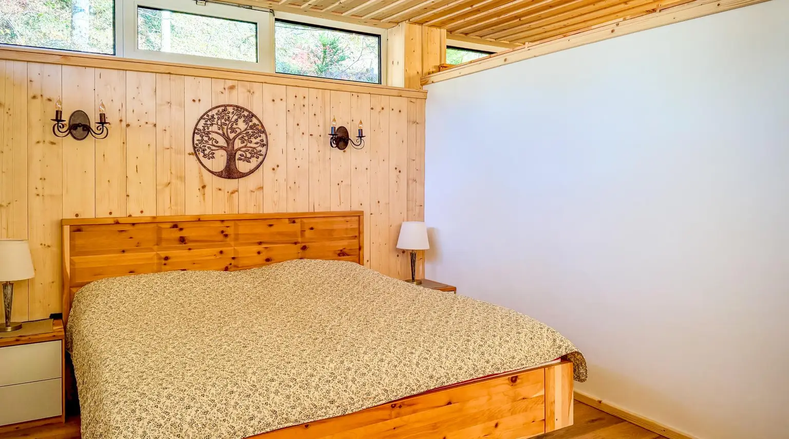 Schlafzimmer Lärche