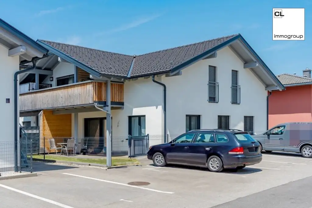 Endlich ankommen! Charmante 3 Zimmer Gartenwohnung in super zentraler Lage von St. Georgen im Attergau
