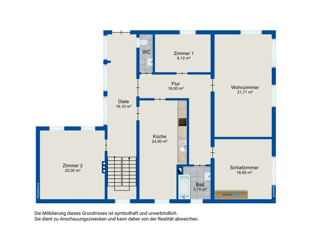 Grundriss EG