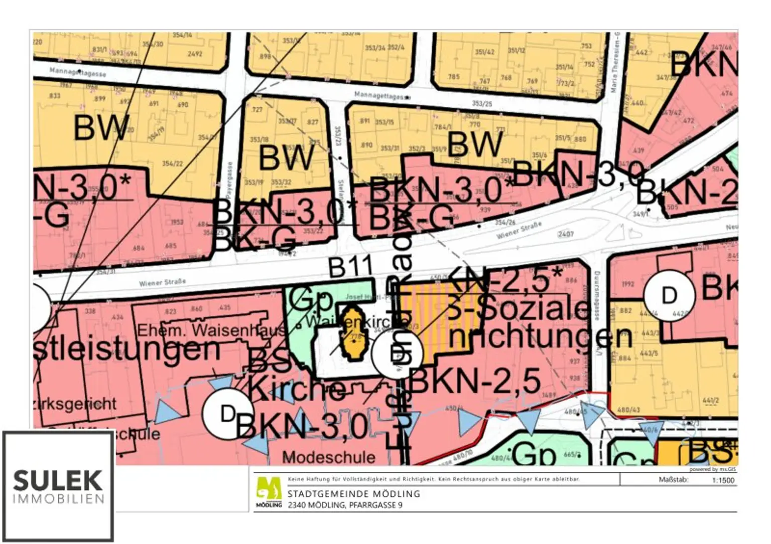 Ihr neuer Unternehmenssitz: Modernes Büro/ Praxisgebäude in Mödling mit Top-Anbindung