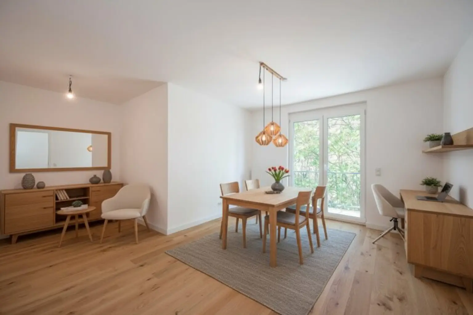 ++Bujatti++ Fantastic 1-room first-occupancy apartment with balcony