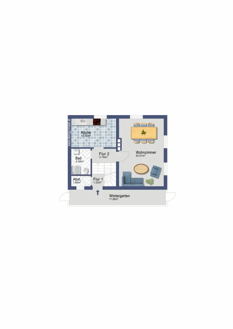 Einfamilienhaus mit Garage,mit winterfestem Gartenhaus, Werkstätte u.a
