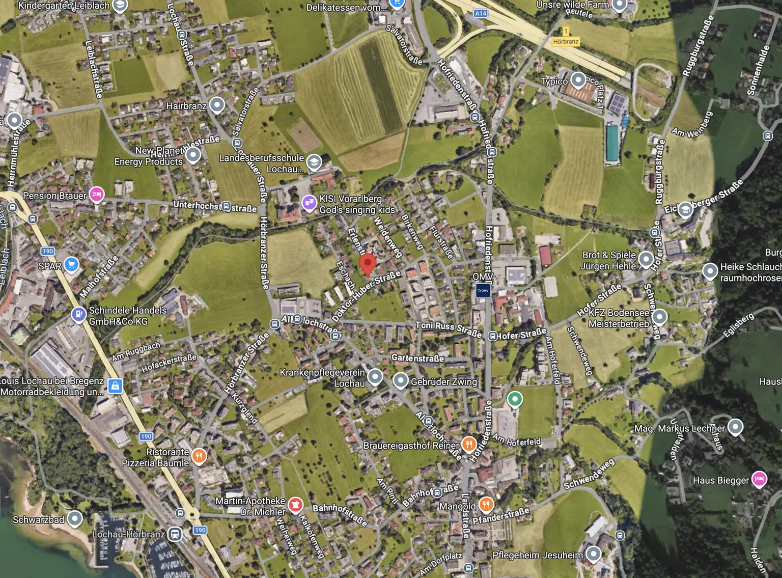 Infrastruktur - Quelle Google Maps