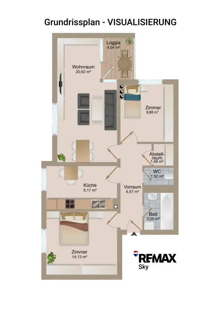 Grundrissplan - Visualisierung_0