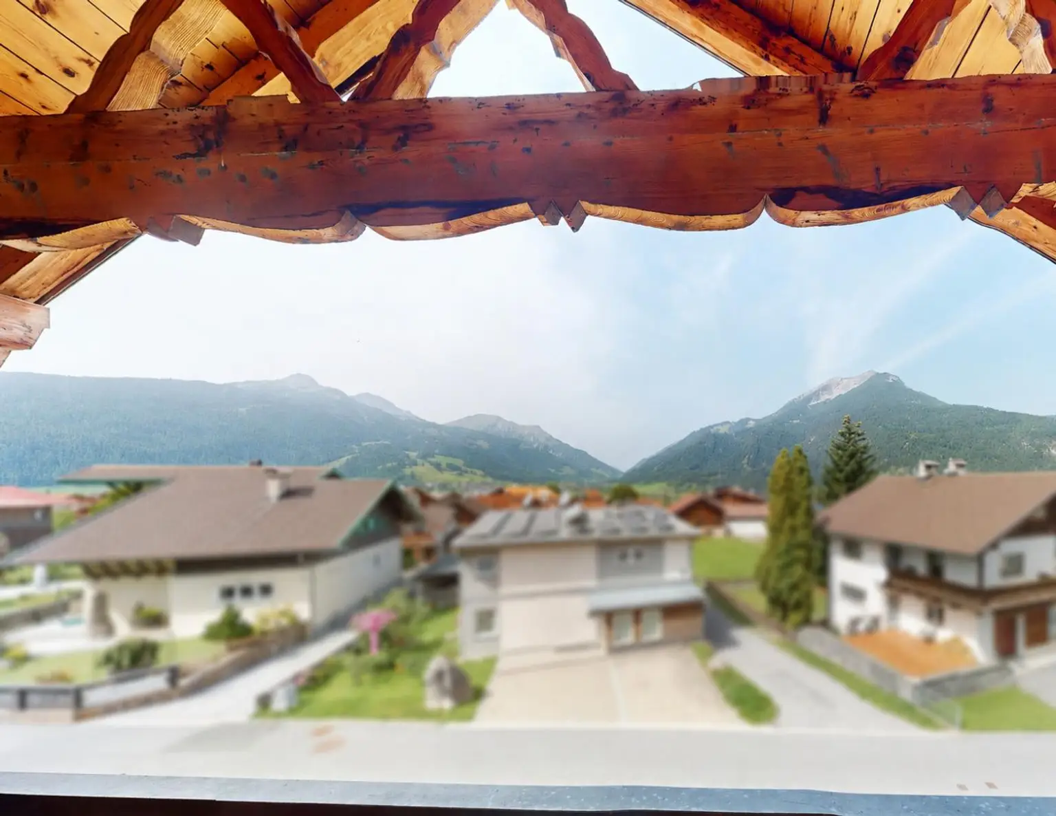 Ehrwald - Haus - DG Balkonaussicht..