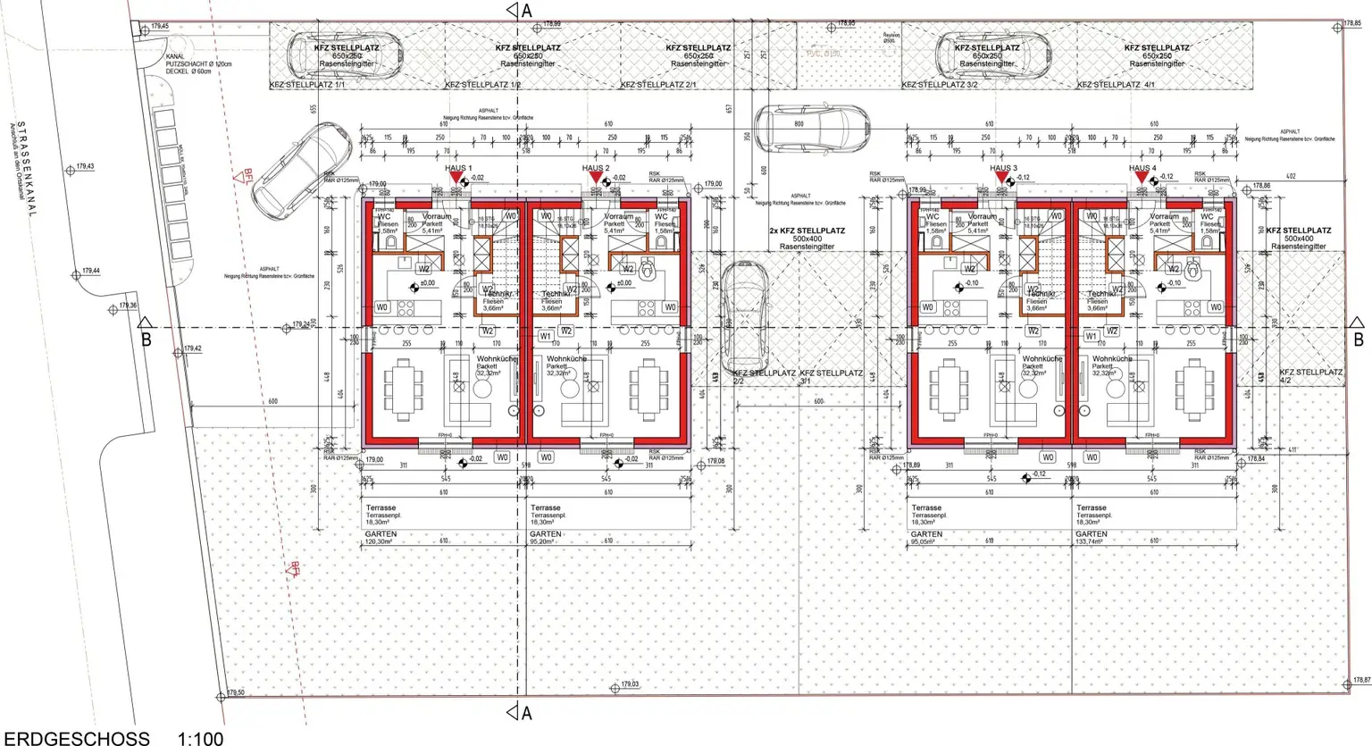 "BAUTRÄGER AUFGEPASST! | Bewilligtes Wohnbauprojekt mit vier Doppelhaushälften | ca. 1.085 m² Grundstück"