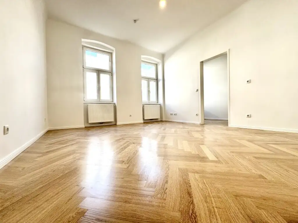 Stilvoller Rückzugsort mit Charme! Sanierte 2-Zimmer-Altbauwohnung in 1150 Wien nahe der U3-Station Hütteldorfer Straße