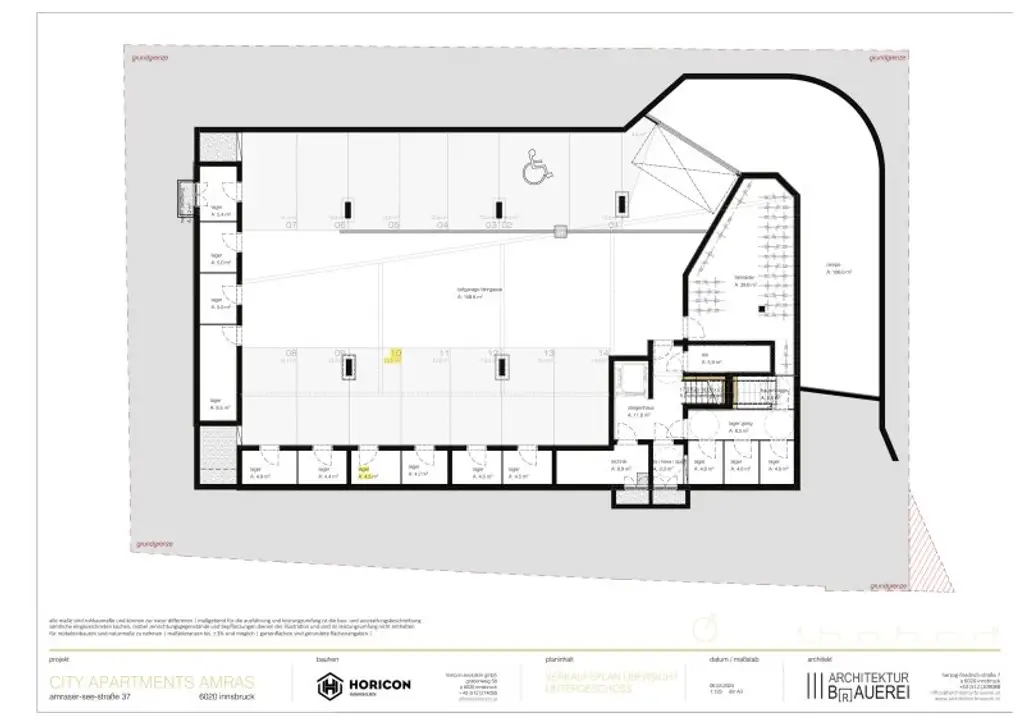 City Apartments Amras - 2-Zi.-Terrassenwohnung - Top W08