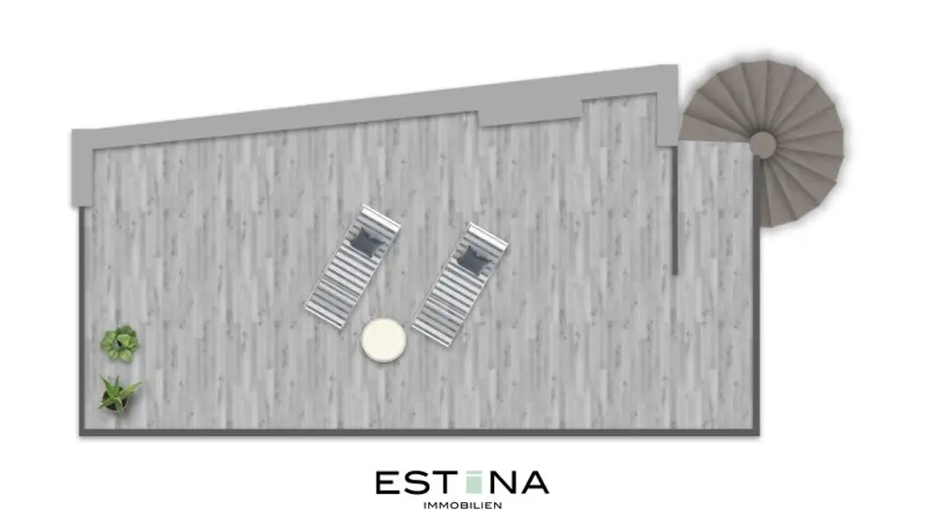 Lichtdurchflutete Dachgeschoss-Maisonette mit großzügiger Dachterrasse - Nahe U4 Pilgramgasse