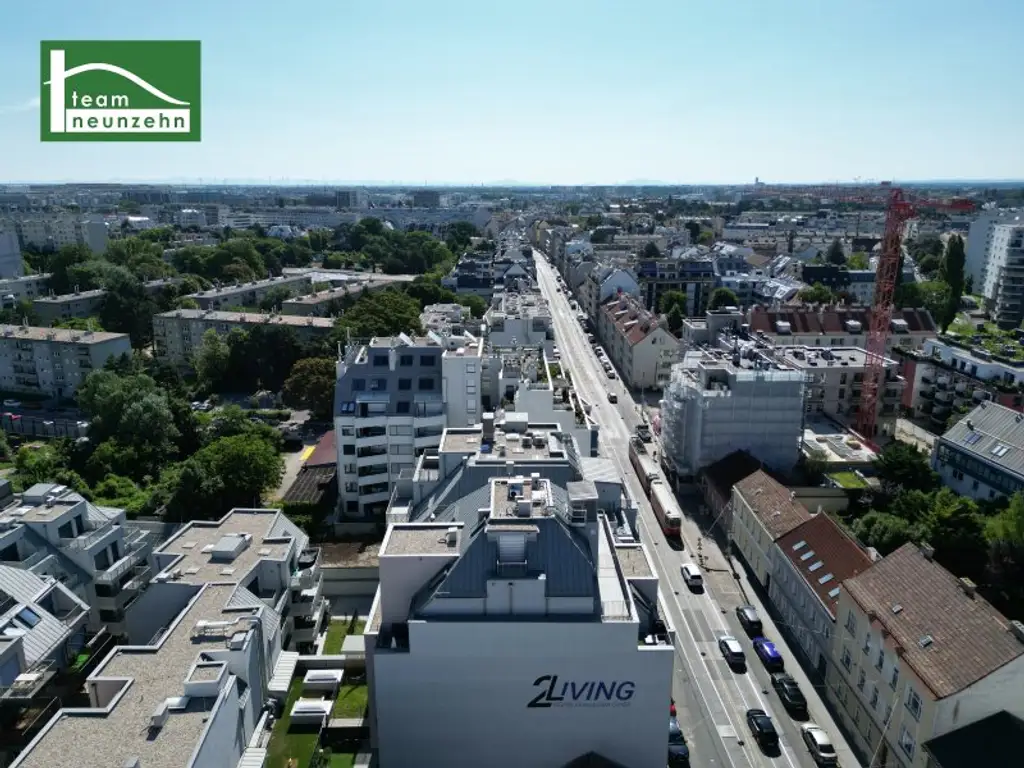 Erstbezug nahe Kagraner Platz mit Best-Ausstattung und Einbauküche! Wärmepumpe, Sonnenschutz, Klimavorbereitung - JETZT ANFRAGEN