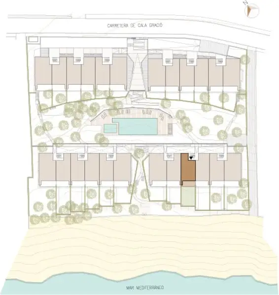 Luxus-Apartment direkt am Strand auf Ibiza