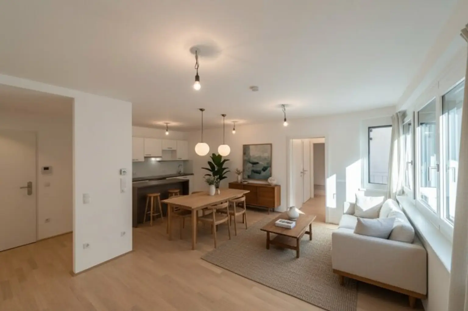 Six in the City: Premium 2-Zimmer Apartment mit Balkon!! BESTLAGE direkt beim Haus des Meeres